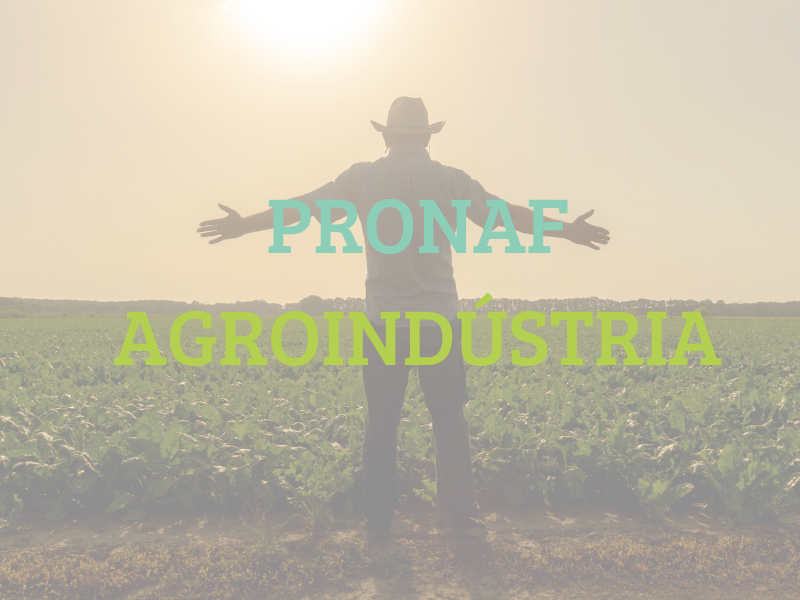 Pronaf agroindústria quais os benefícios