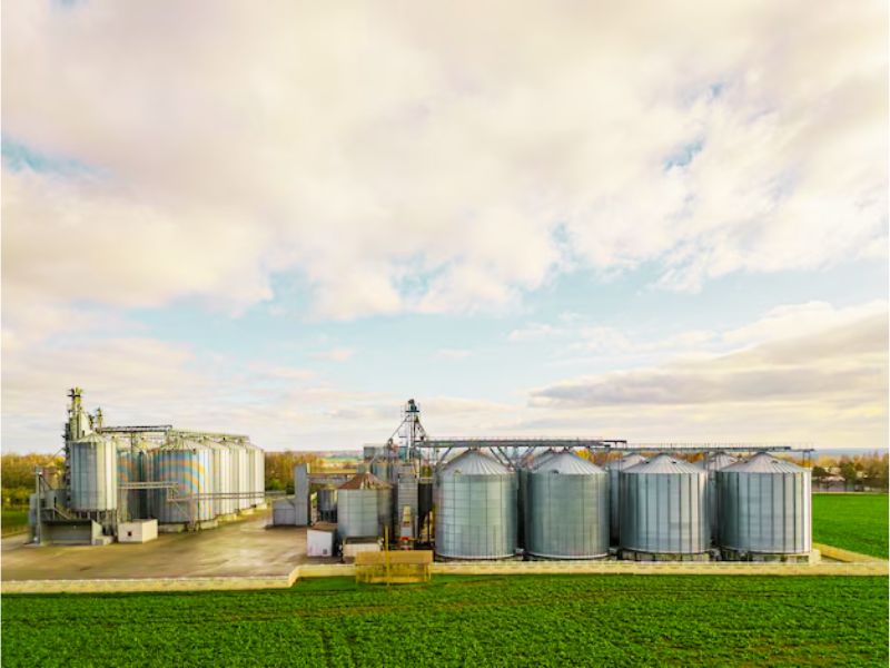 armazenamento de produtos agrícolas