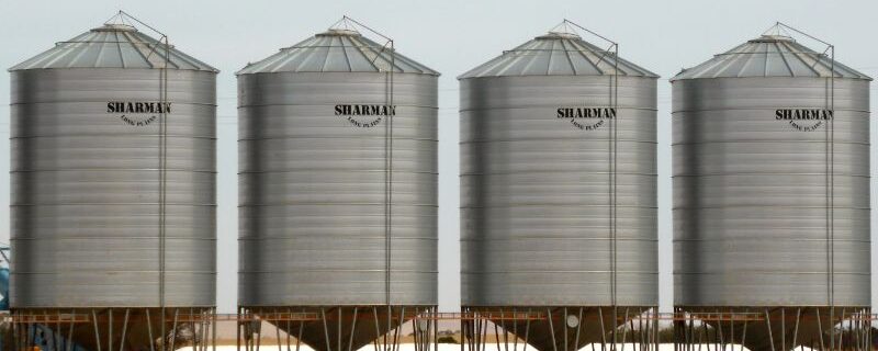 silo vertical para ração